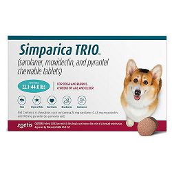 Zoetis Simparica Trio za pse težine 10-20kg / 1 tableta