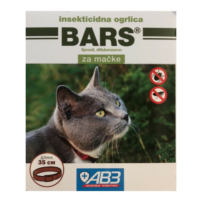 Bars insekticidna ogrlica za mačke 35cm