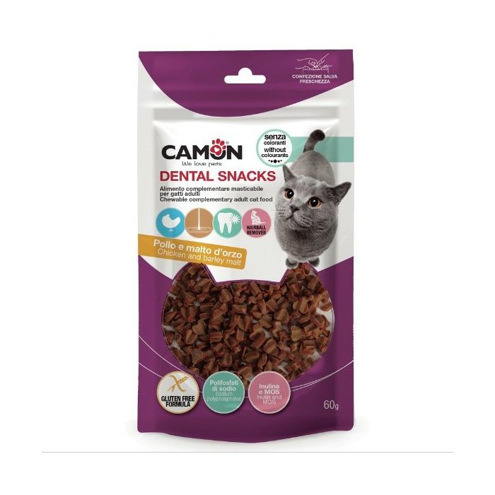 Camon Dental Snacks pileće srca poslastica za mačke 60g