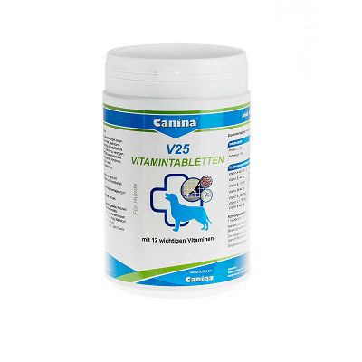CANINA V25 vitaminske tablete za psa 100 g