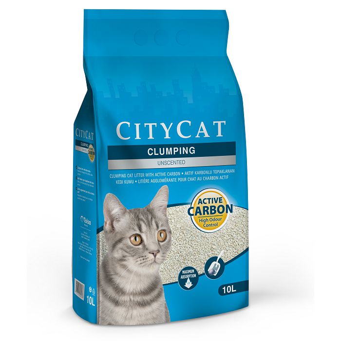 City Cat Clumping Unscented pijesak za mačke 10 lit