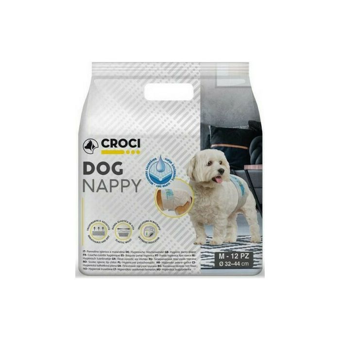 Croci Dog Nappy pelene za pse M 12 kom