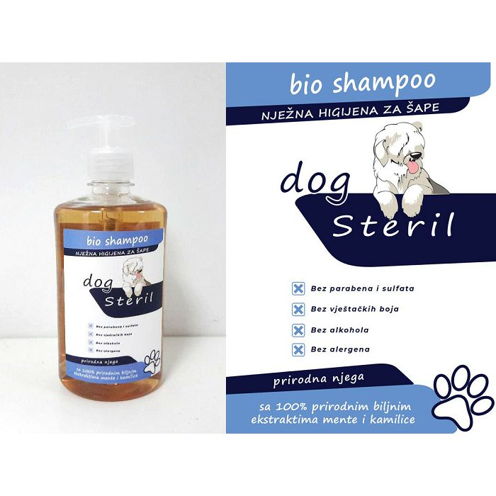 Dog Steril bio šampon za šape 500ml