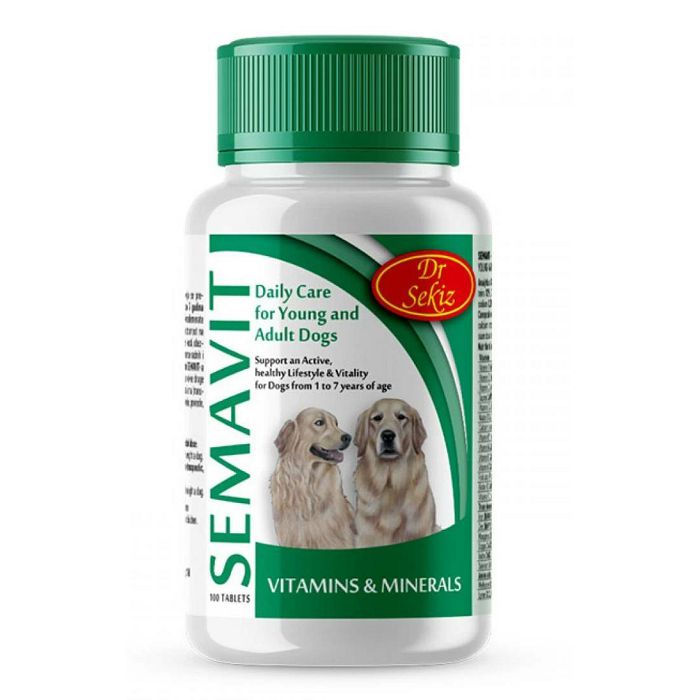Dr Sekiz Semavit vitamini i minerali za pse 100 tableta