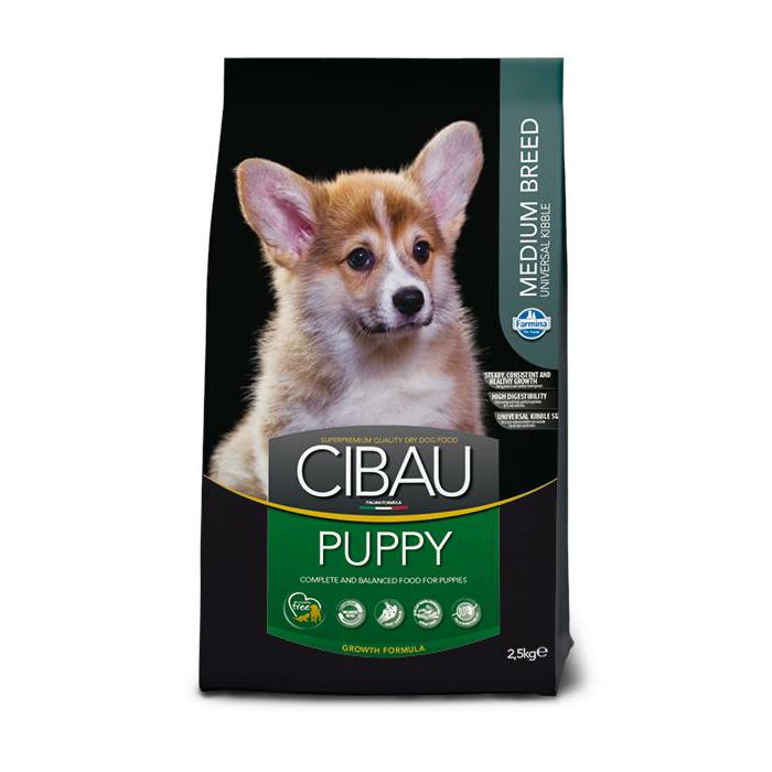 CIBAU Puppy Medium piletina hrana za štence 2,5kg