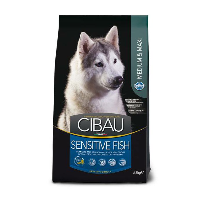 CIBAU Sensitive Fish Medium & Maxi riba hrana za pse 12kg