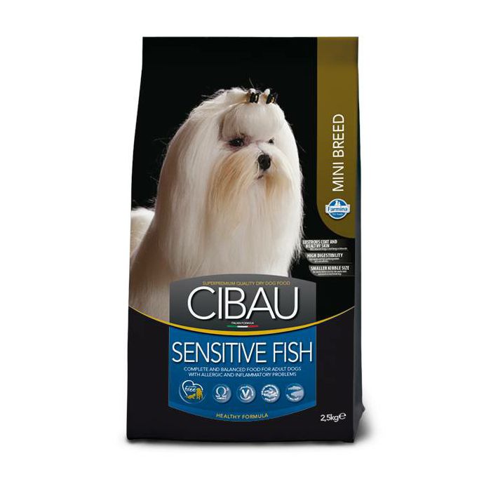 CIBAU Sensitive Fish Mini riba hrana za pse 800g