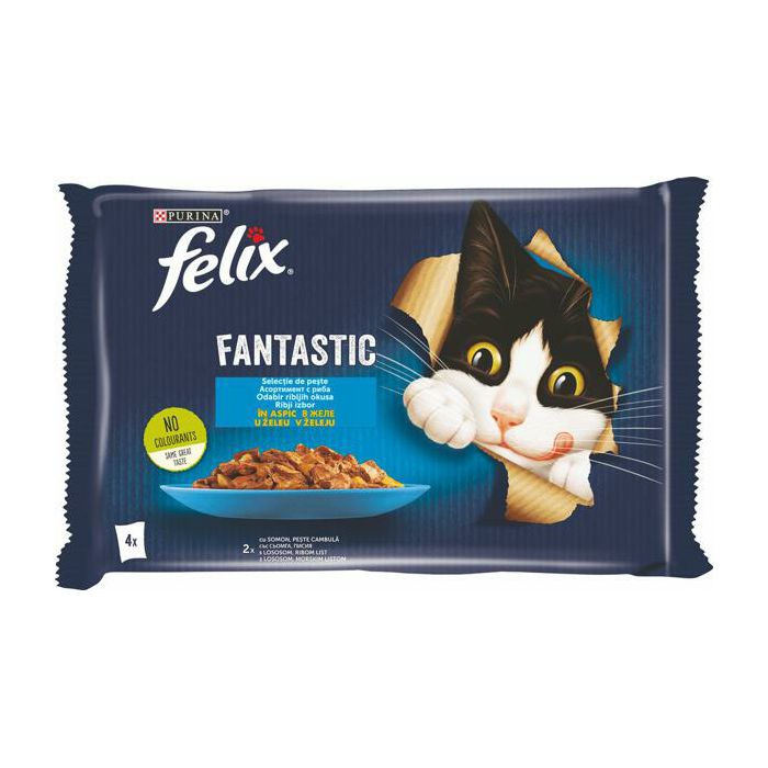 Felix Fantastic riba u želeu za mačke 4x85g