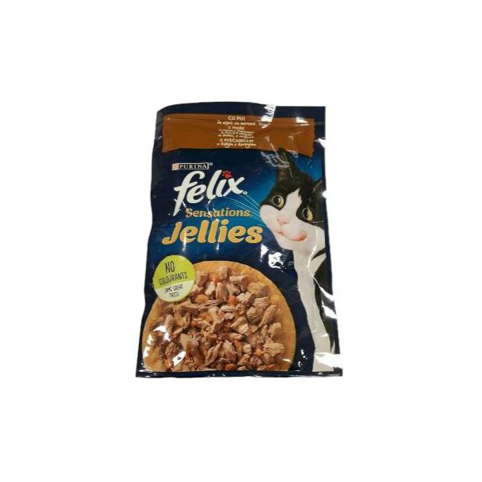 Felix Sensations Jellies piletina hrana za mačke 85g