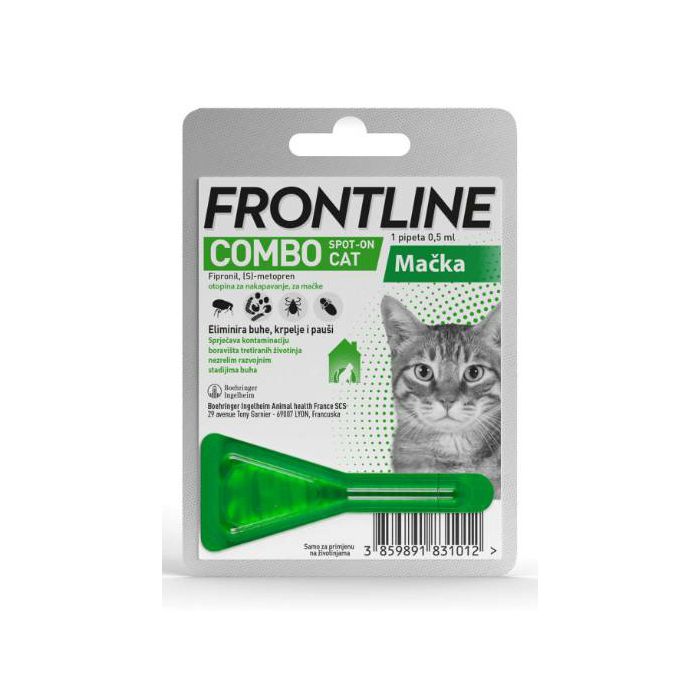 Frontline Combo Cat spot-on za zaštitu mačaka - 1 pipeta