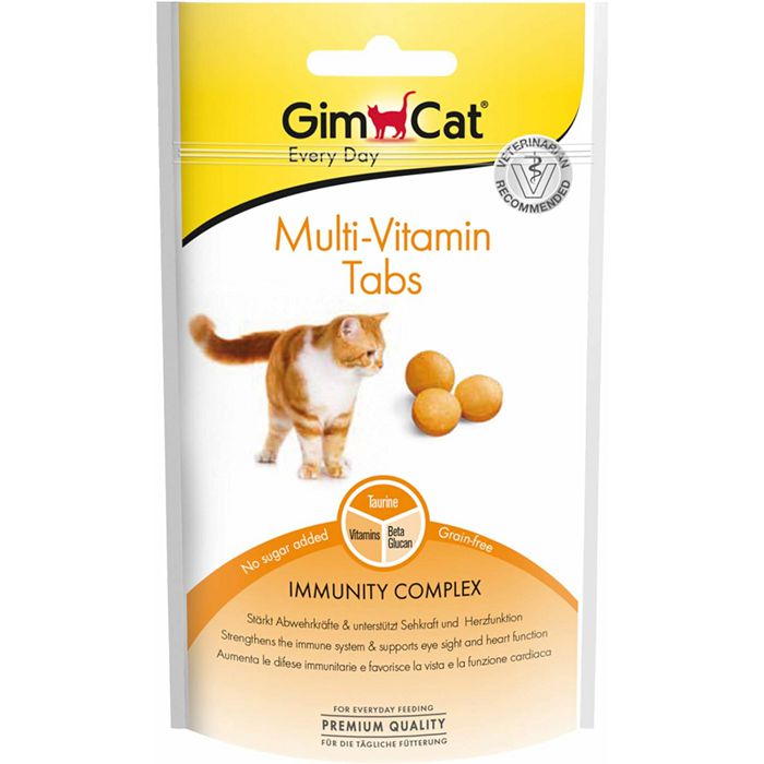 GimCat Multi-Vitamins Tabs za mačke 40g