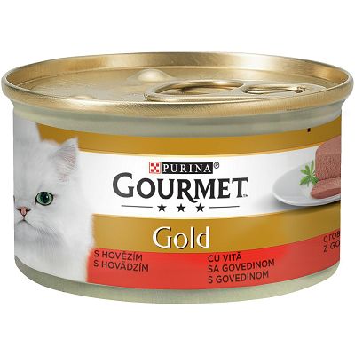 Gourmet Gold Mousse pašteta za mačke sa govedinom 85 g