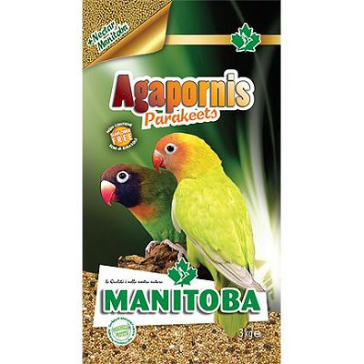 Manitoba Agapornis hrana za srednje papige, 1 kg