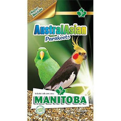 Manitoba AustralAsian Parakeets hrana za srednje papige, 1 kg