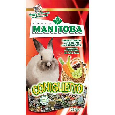 Manitoba Coniglietto voćna hrana za zečeve 1kg