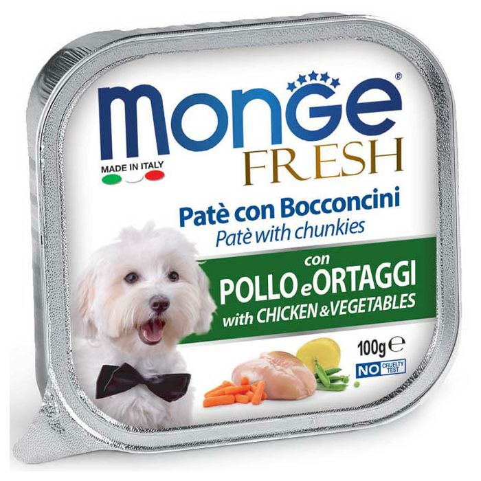 Monge Fresh Paté pašteta piletina hrana za pse 100g