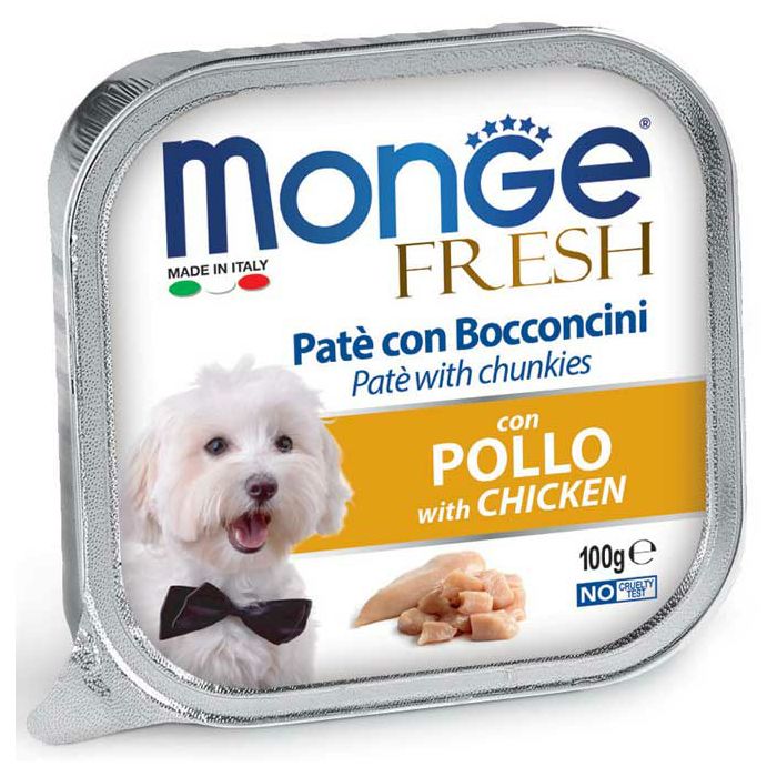 Monge Fresh Paté pašteta piletina hrana za pse 100g