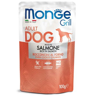 Monge Grill Adult Dog riba losos hrana za pse 100g
