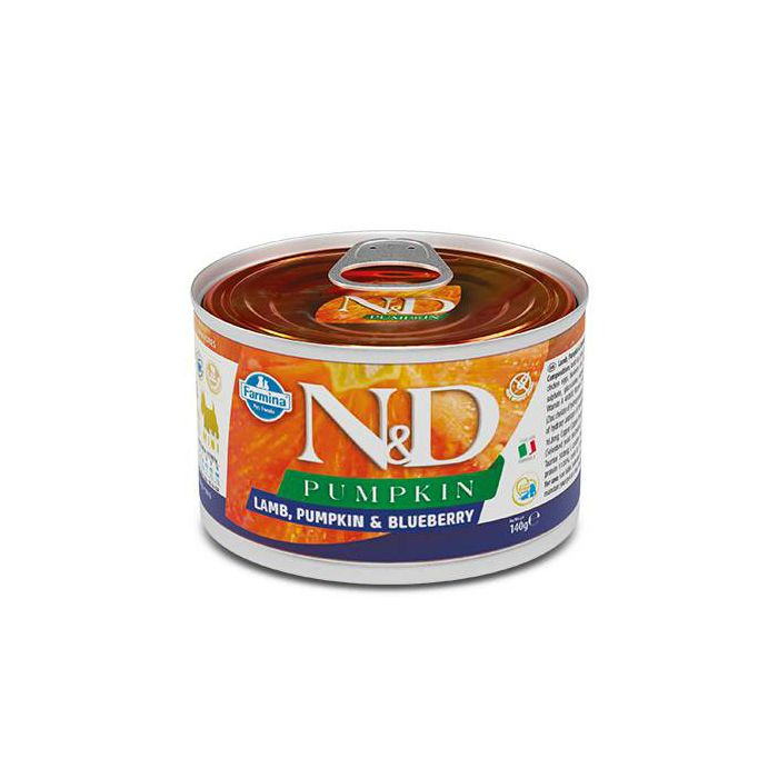 N&D Adult Pumpkin / janjetina, bundeva i borovnica hrana za pse 140g
