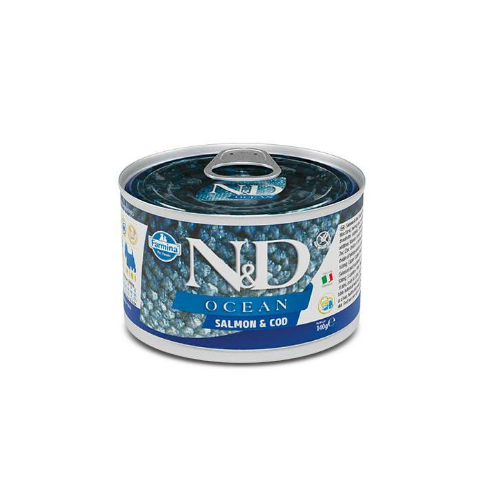 N&D Ocean Salmon & Cod / losos i bakalar hrana za pse 140g