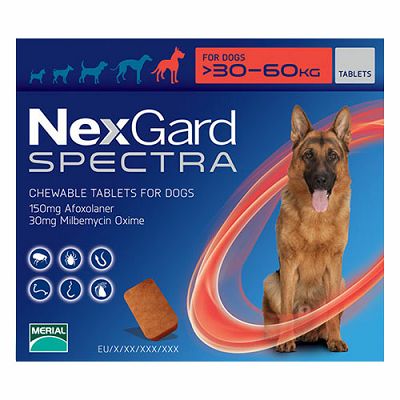 Nexgard Spectra XL // za pse 30-60kg // protiv unutrašnjih i vanjskih parazita