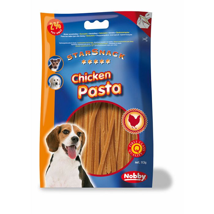 Nobby StarSnack Chicken Pasta piletina poslastica za pse 113g