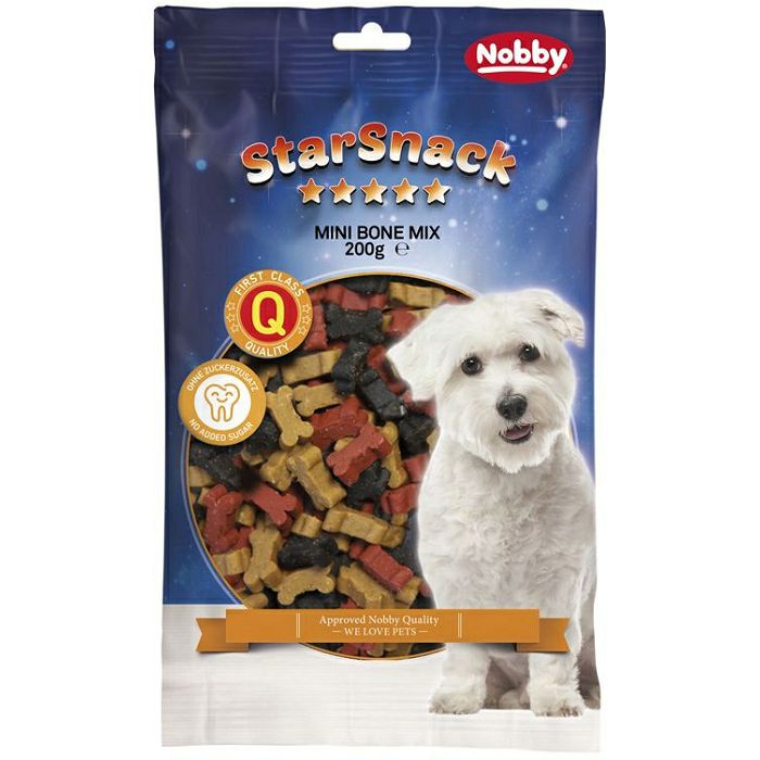 Nobby StarSnack Mini Bones Mix poslastica za pse 200g
