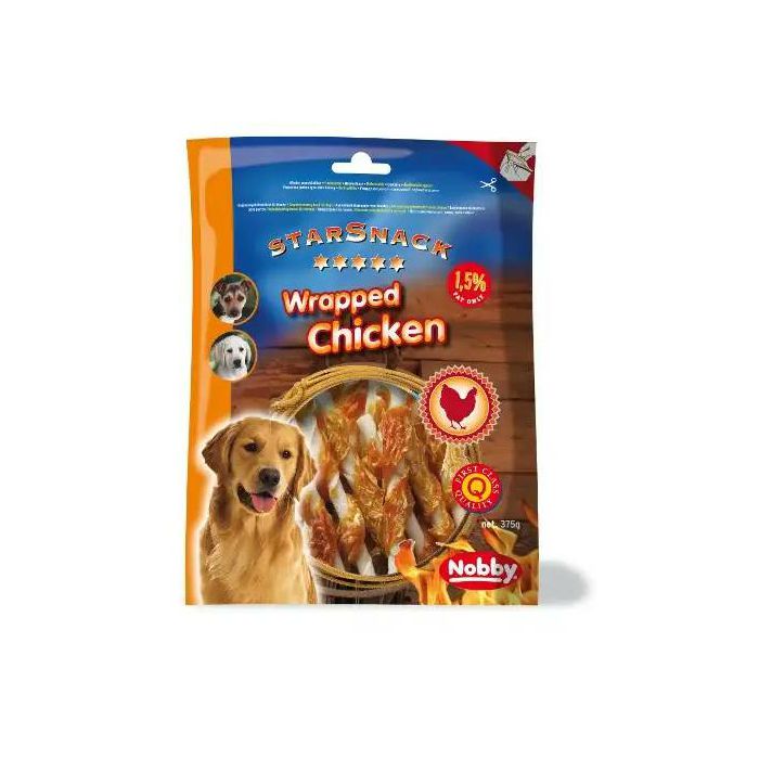 Nobby StarSnack Wrapped Chicken piletina poslastica za pse 375g