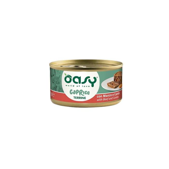 OASY Adult Caprice Terrine Beef / govedina i mrkva hrana za mačke 85g