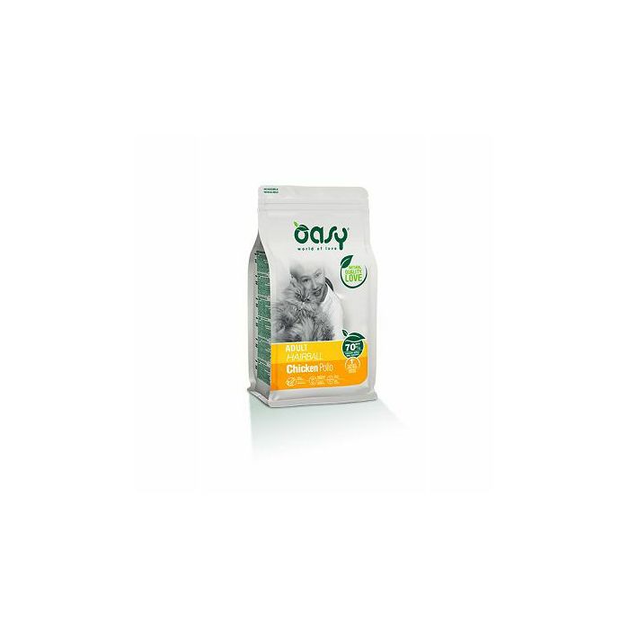 OASY Adult Hairball Chicken / piletina hrana za mačke 300g