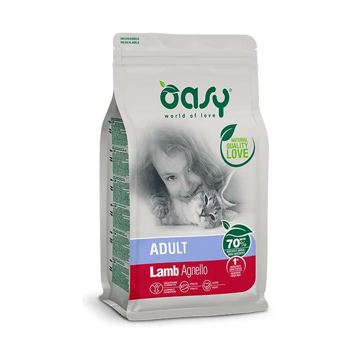 OASY Adult Lamb / janjetina hrana za mačke 300g