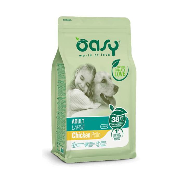 OASY Adult Large Chicken / piletina hrana za pse 3kg