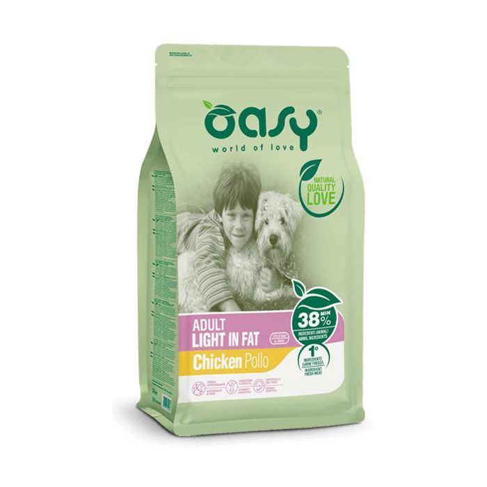 OASY Adult light / piletina hrana za pse 3kg