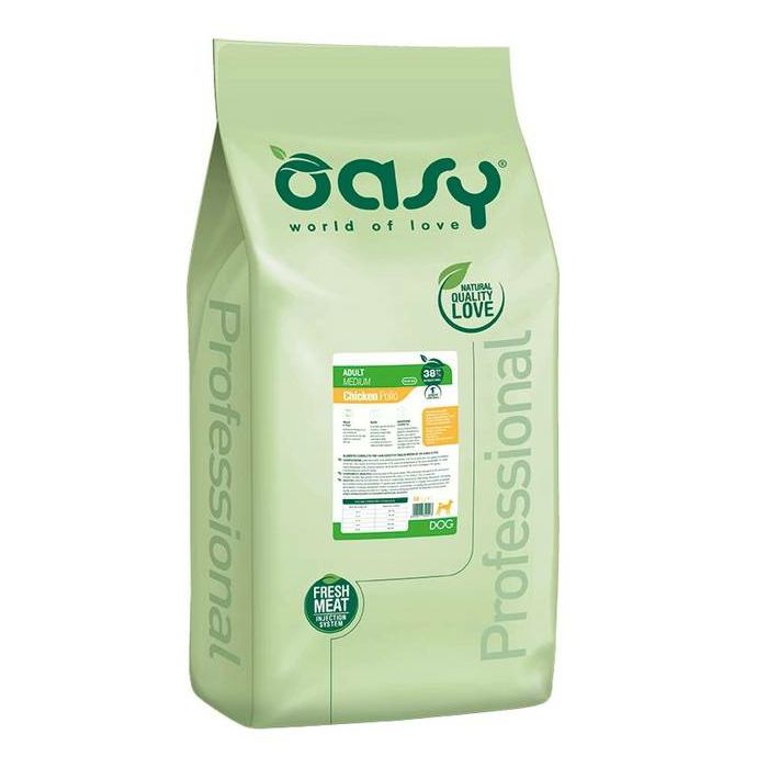 Oasy Adult Medium Chicken Professional / piletina hrana za pse 18kg