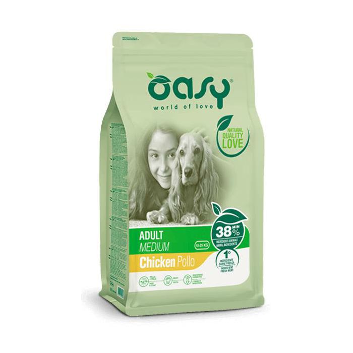 OASY Adult medium / piletina hrana za pse 3kg