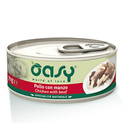 OASY Chicken with beef / piletina s govedinom hrana za mačke 70g