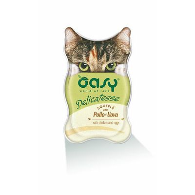 OASY Delicatesse / Adult PILETINA & JAJA hrana za mačke 85g