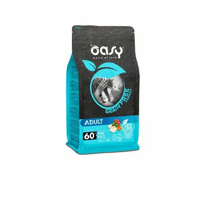 OASY grain free - hrana bez žitarica adult cat riba 1,5kg