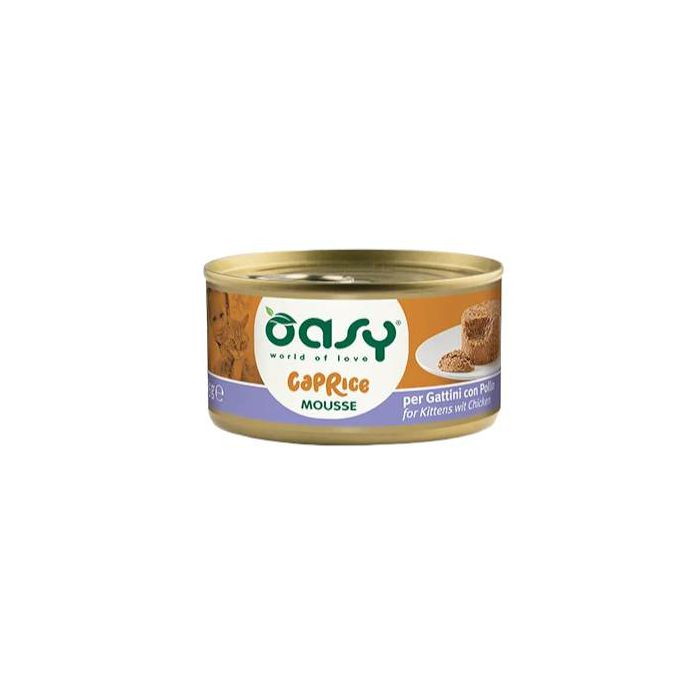 OASY Kittens Caprice Mousse Chicken / piletina hrana za mačiće 85g