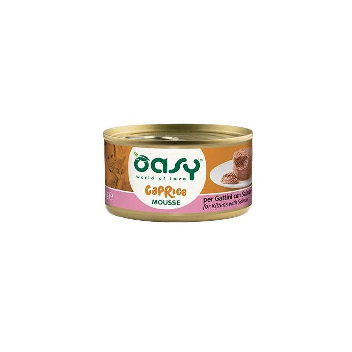 OASY Kittens Caprice Mousse Salmon / losos hrana za mačiće 85g