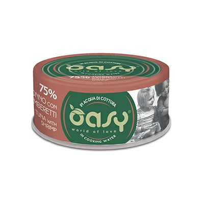 OASY More Love 75% / Adult TUNA & ŠKAMPI 70g