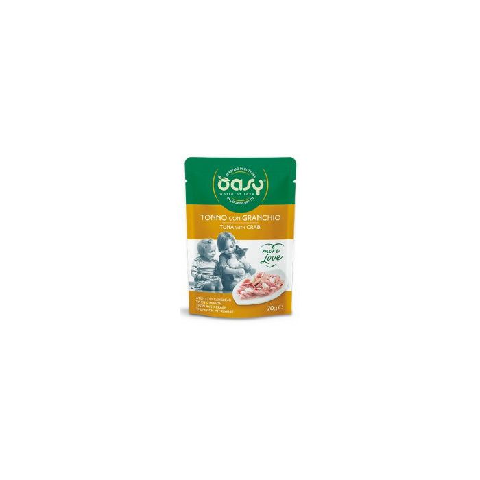 OASY More Love / tuna i rakovi hrana za mačke 70g