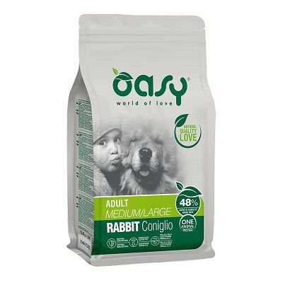 OASY One Protein / Adult medium - large Rabbit ZEČETINA hrana za pse 2,5kg