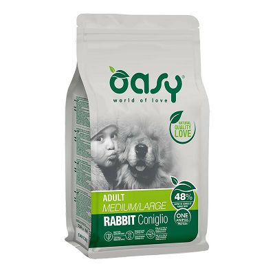 OASY One Protein / Adult medium - large rabbit zečetina hrana za pse 2,5kg