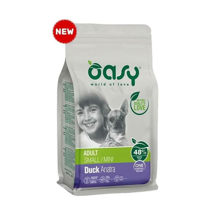 OASY One Protein / Adult Small Duck patka hrana za male pse 2,5kg