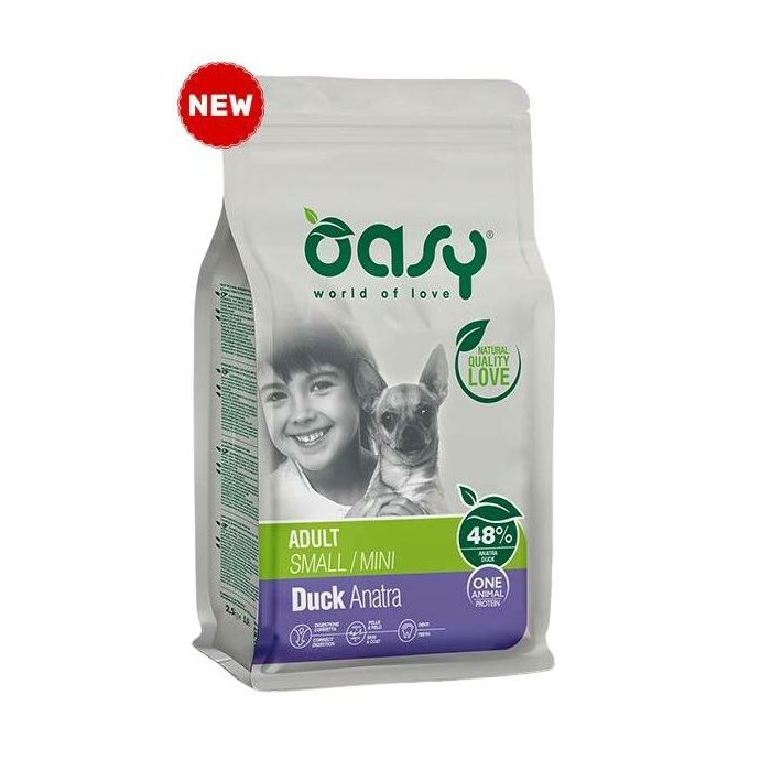 OASY One Protein / Adult Small Duck patka hrana za pse 800g