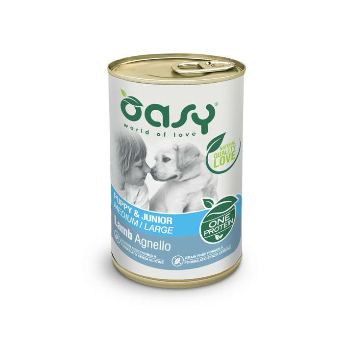 OASY One Protein / All Breeds Puppy lamb JAGNJETINA hrana za štenad 400g