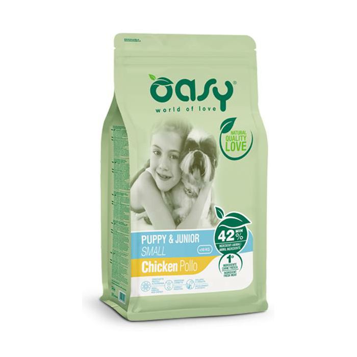 OASY Puppy & Junior Small Chicken piletina hrana za štenad 3kg