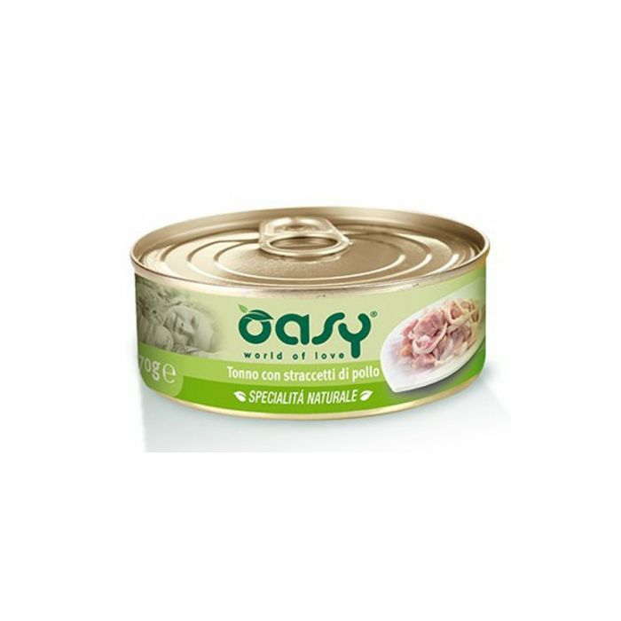 OASY Specialitá Naturali / Adult TUNA & PILETINA hrana za mačke 70g