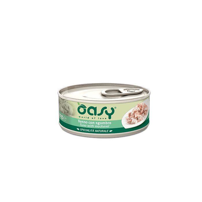 OASY Specialitá Naturali / Adult TUNA & SKUŠA hrana za mačke 70g